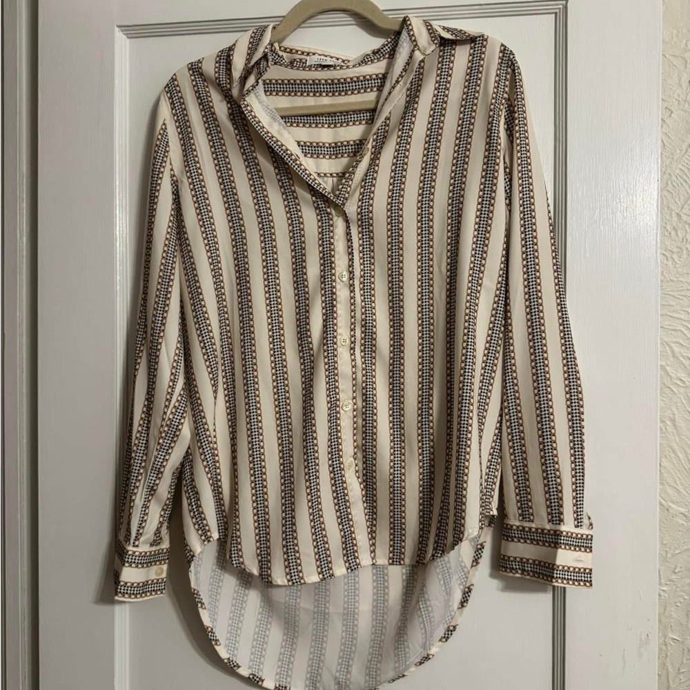 12th tribe chain blouse